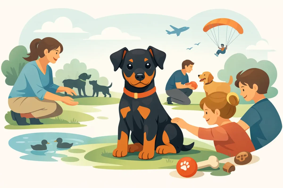 Doberman Puppy Socialization Guide