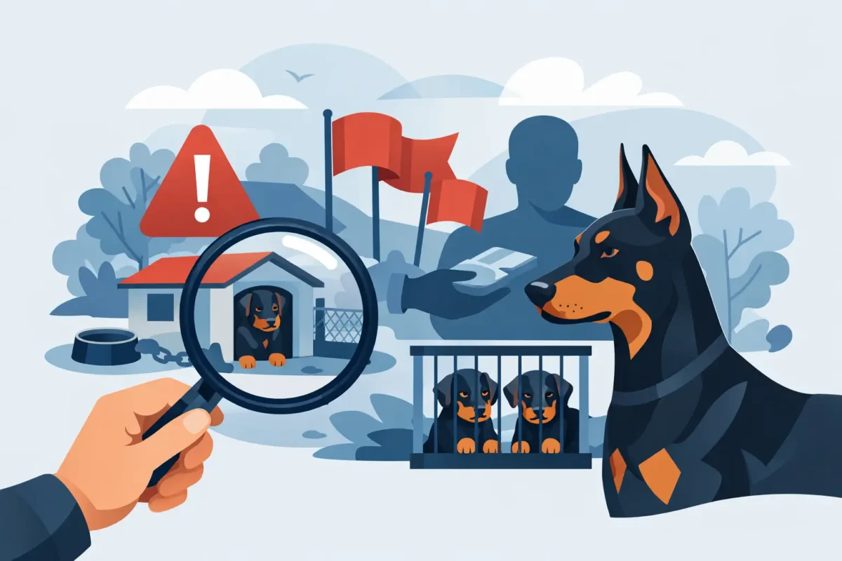 11 Doberman Breeder Red Flags to Avoid