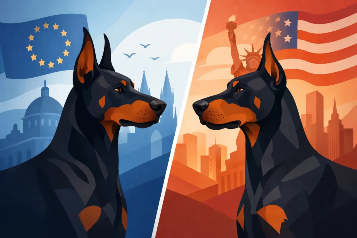 European vs American Doberman Explained