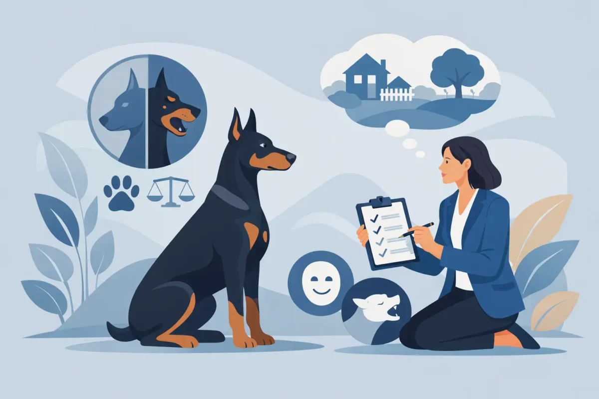 How to Evaluate Doberman Temperament